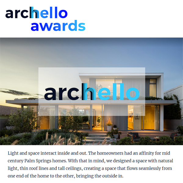 Archello Awards<br />
- LMD Architecture Studio<br />
photo: Manolo Langis