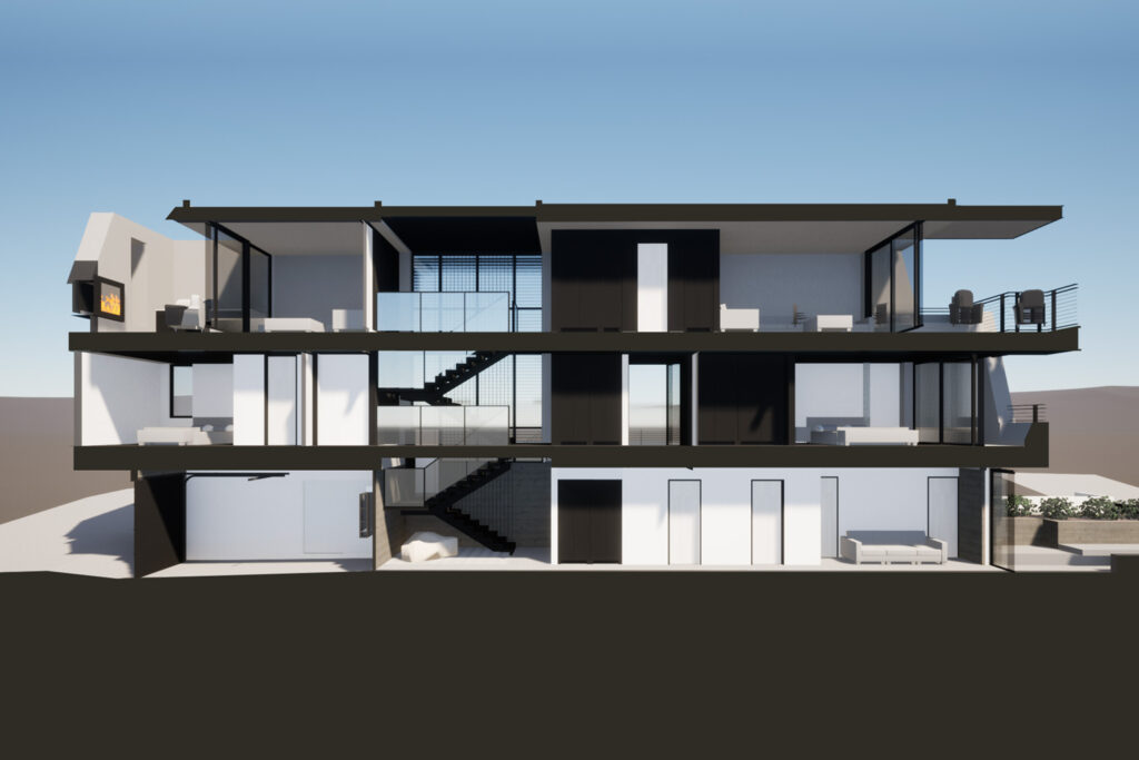 New home renderings-Manhattan Beach LMD Architecture Studio, Manhattan Beach